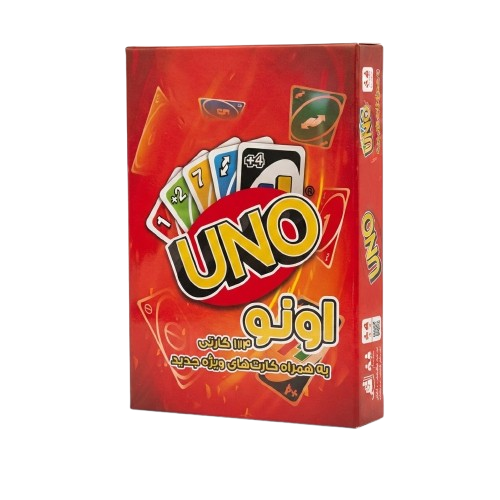 بازی فکری کارتی اونو 124 کارتی 