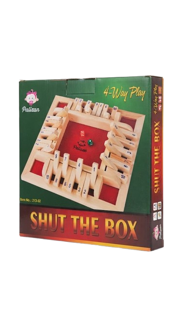 بازی فکری شات د باکس (Shut The Box) چهارنفره پالیزان